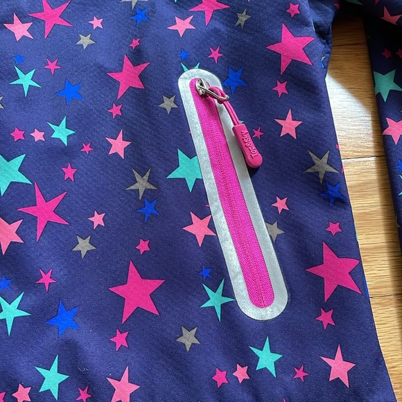 Hooded soft shell kids rain jacket - Picture 4 of 5